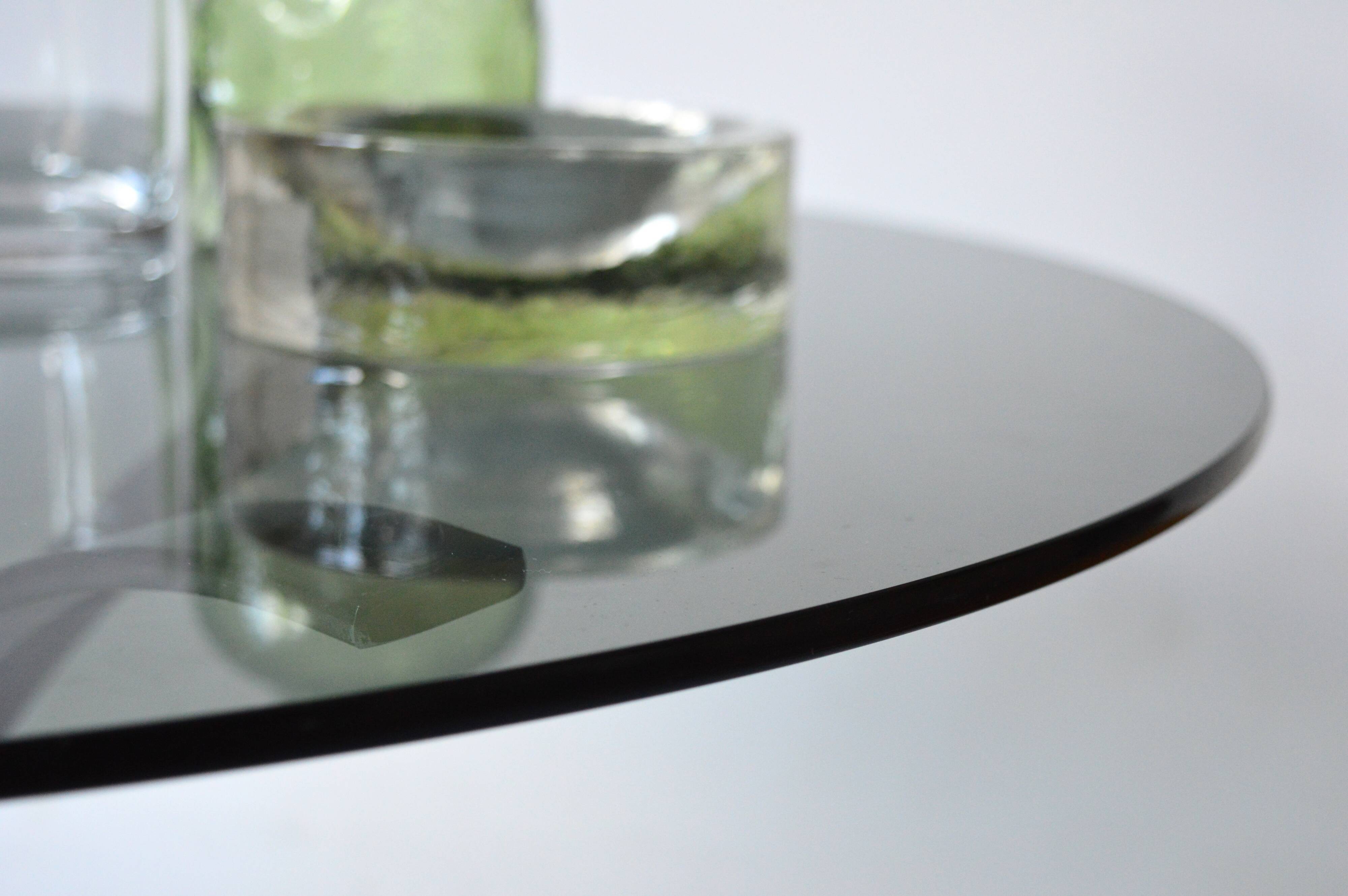 glass bass table