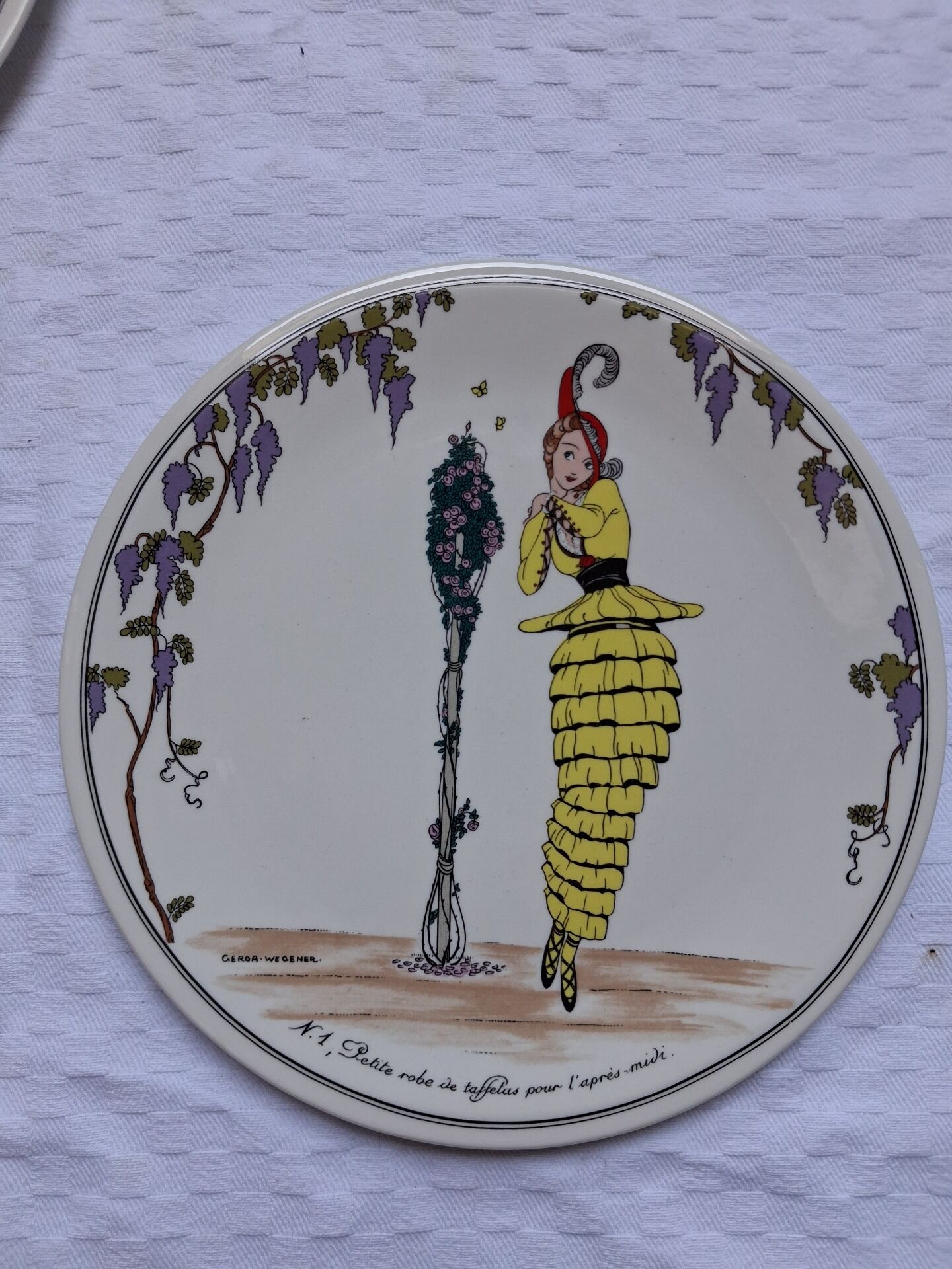 Assiettes V&Boch design 1900