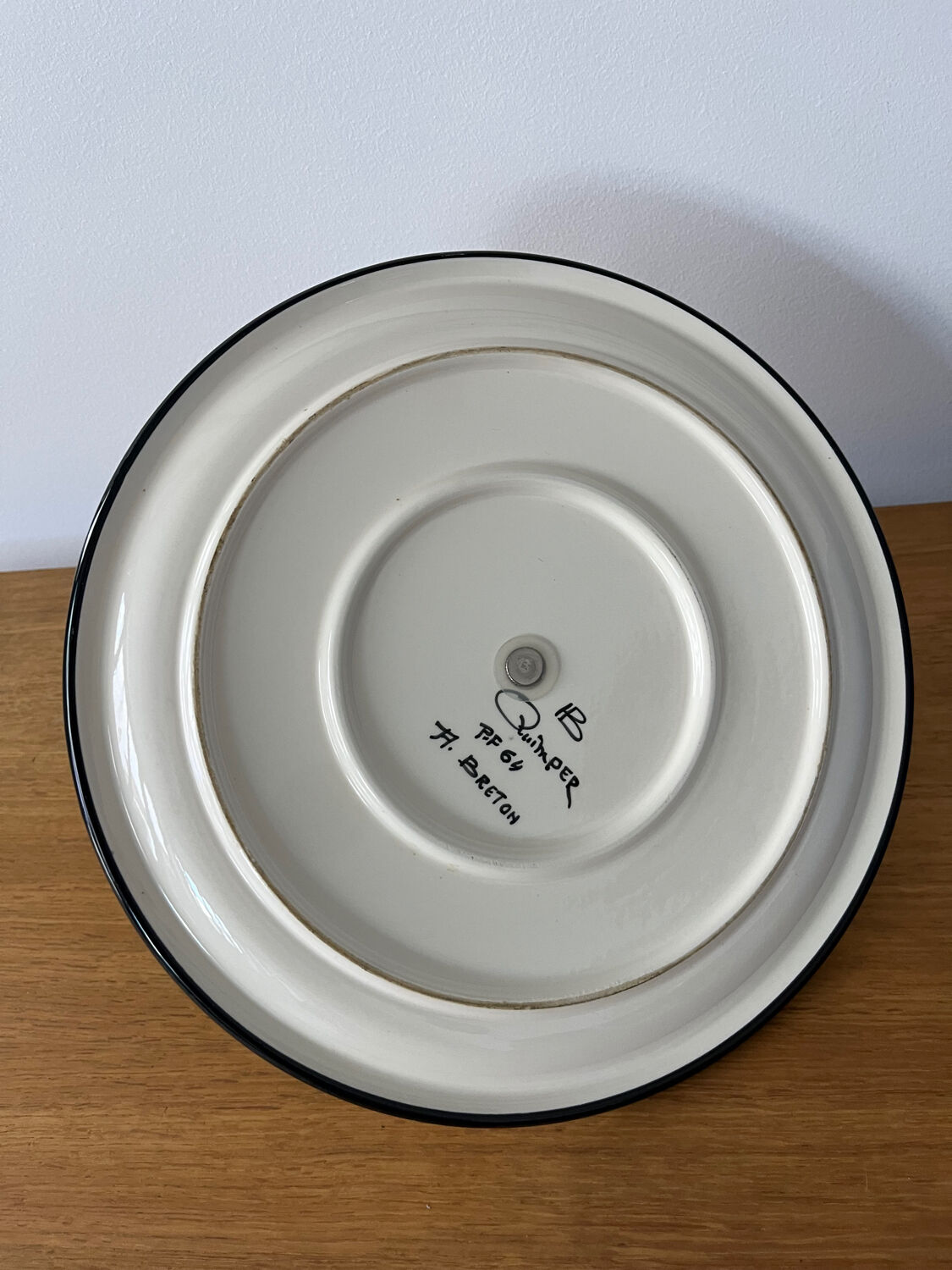 Cheese dish by Henriot Quimper