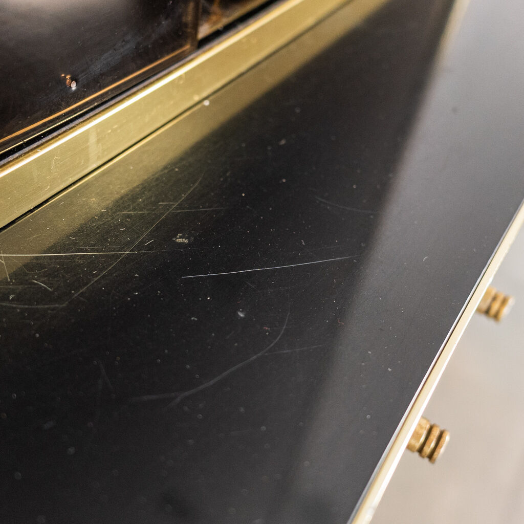 Wooden cabinet cabinet showcase 80s