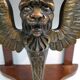 Empire demi lune sphinx console table
