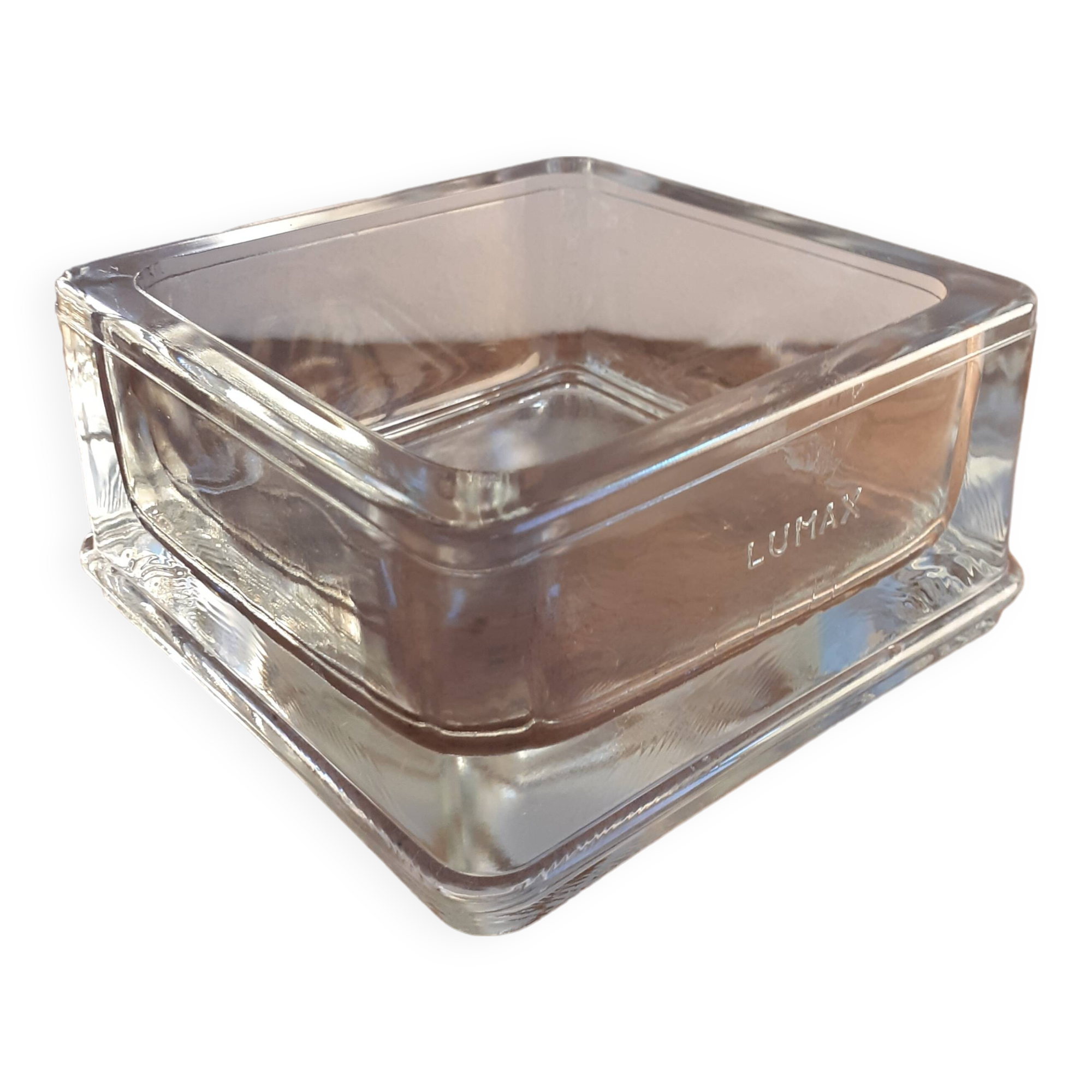 Vintage pressed glass Lumax