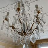 Vintage stamped chandelier