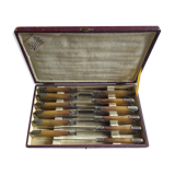 12 art deco knives