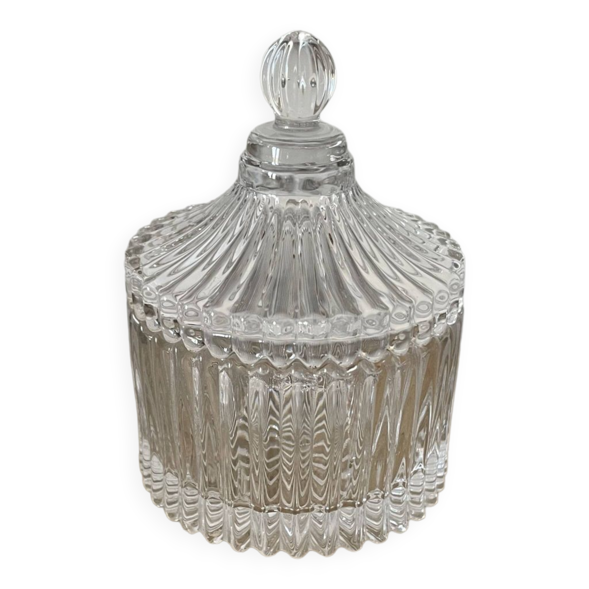 Small glass candy dish