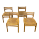 Set of BM1chairs by Borge Mogensen