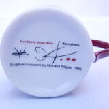 4 cups with drawings by Miro