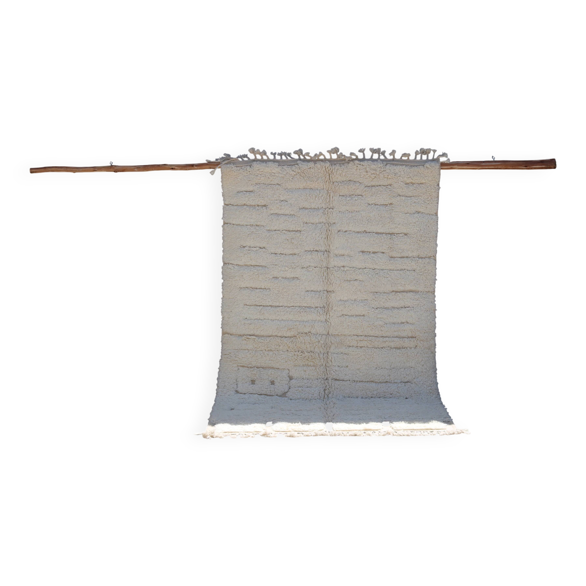 Tapis minimaliste Beni Ourain – 245 × 160 cm - AZ822