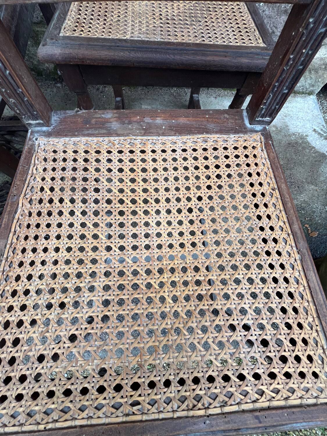 Cane chairs