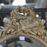 Oval mirror style Louis XVI 63x100cm