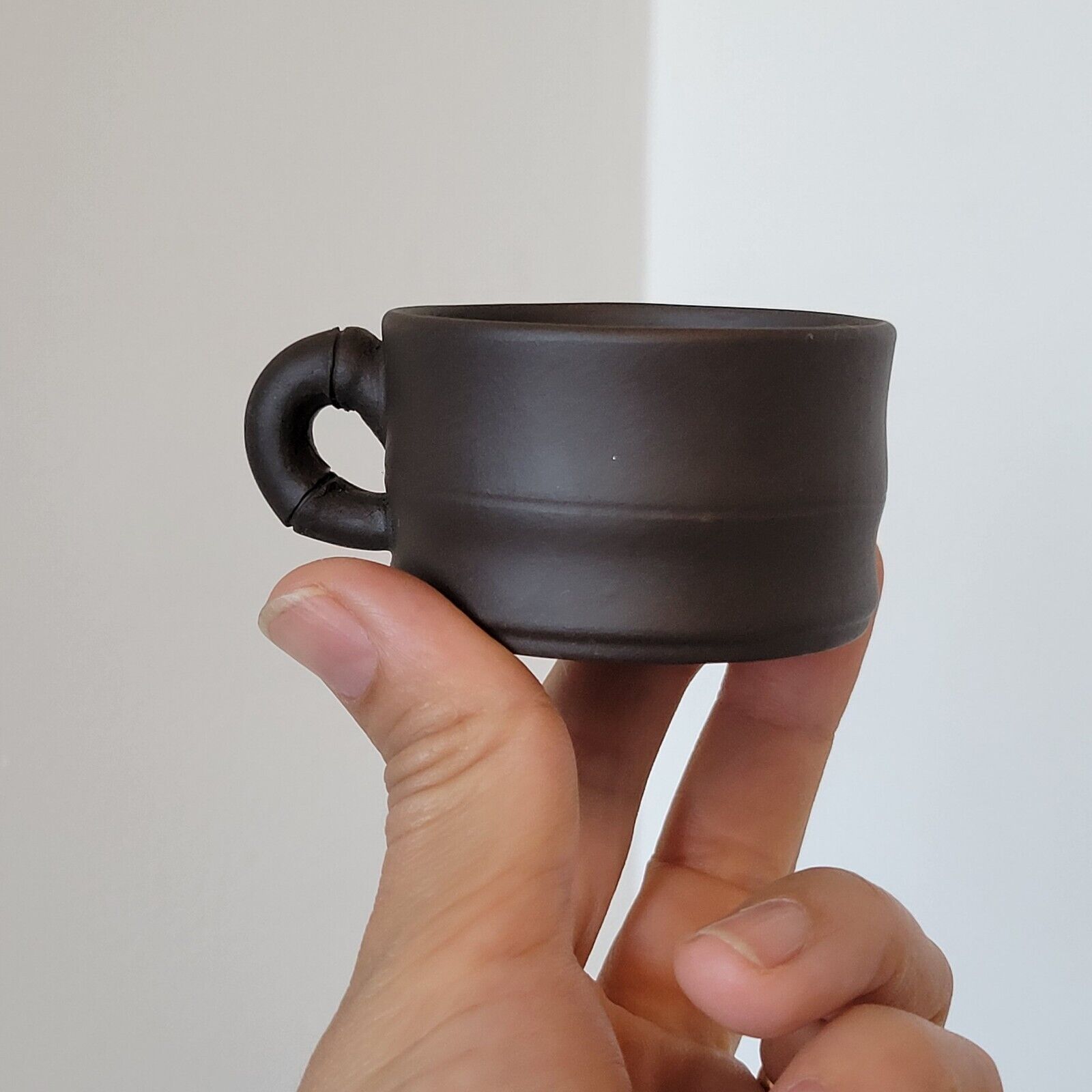 Chinese Terracotta Tea Set Yixing Bamboo Decor