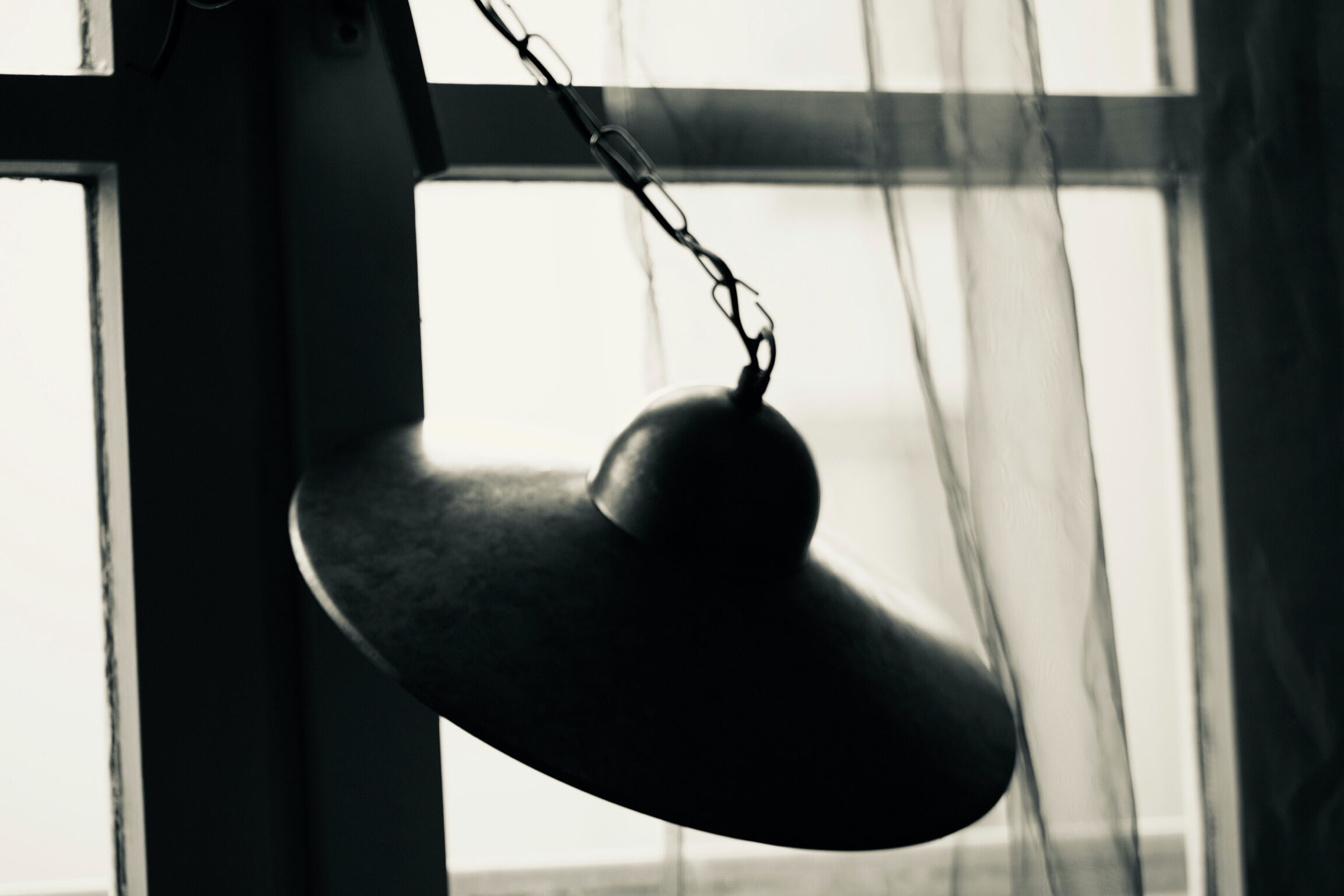 Iron hanging lamp