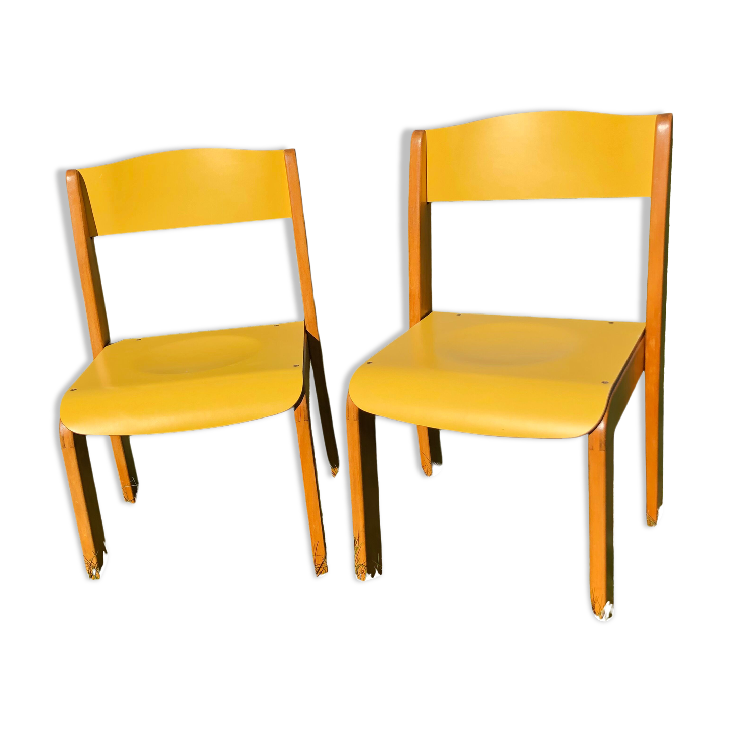 Paire de chaises enfant