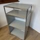 USM Haller shelf in light grey