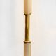 Brass and glass floor lamp by Tomaso Buzzi, Italy, 1950s.