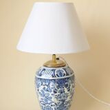 Boch Keramis Ceramic Table Lamp - Delft Style Earthenware Table Lamp
