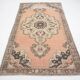 5x8 Vintge Peach & Brown Persian Vintage Rug, 140x247Cm