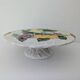 Barbotine footed tray