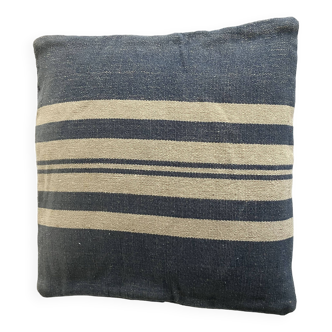 Cushion, country style, blue model