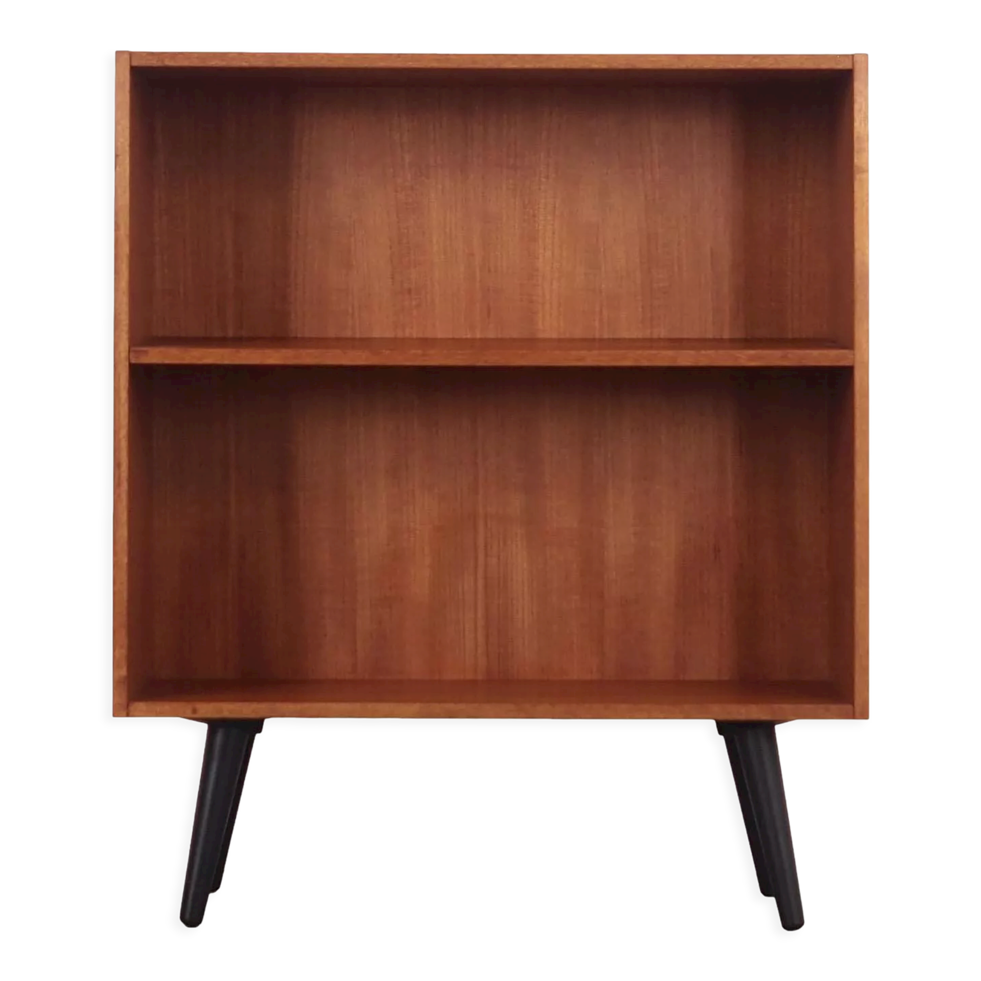 Teak bookcase, Danish design, 1970s, manufactured by Denka