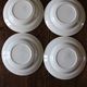 A set of 4 green Scottish soup plates Moulin des Loups Vintage