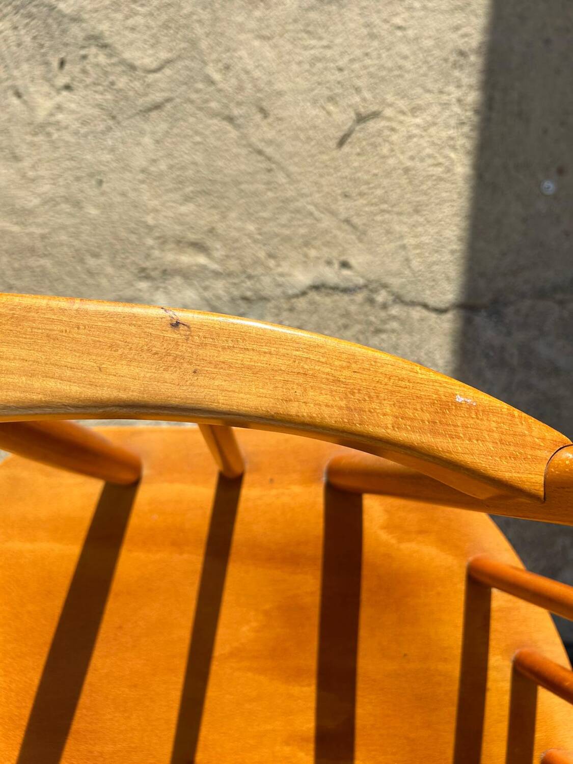 Chaise à bascule vintage