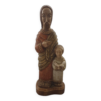 Sculpture st joseph joseph artisanat monastère de Bethléem