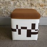 Vintage pouf