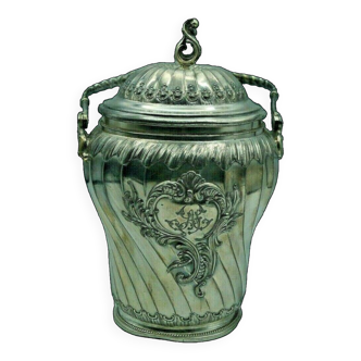 Art nouveau wmf biscuit bucket