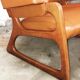 Fauteuil dit « traîneau » Editeur Baumann et Ottoman