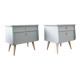 Pair of vintage bedside tables