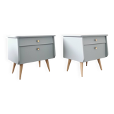 Pair of vintage bedside tables