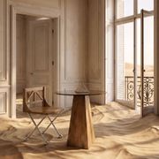 Mango wood chair by Louis Barthelemy