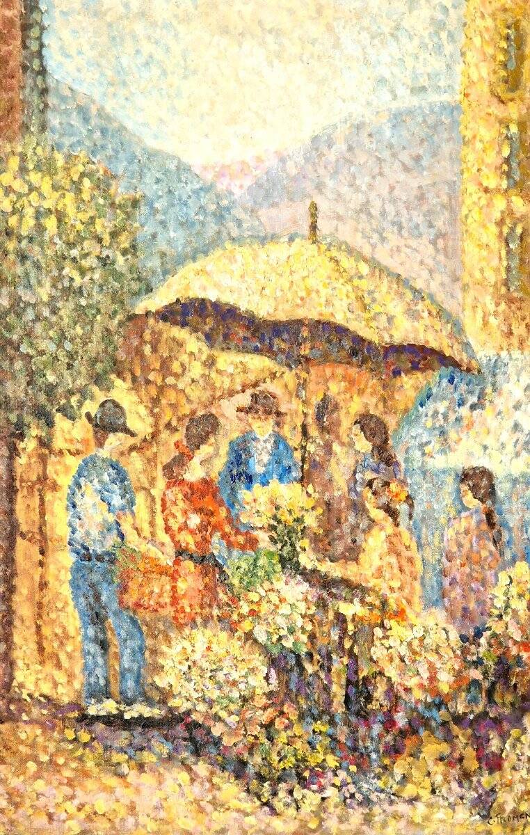 The Flower Market by Colette Fromentin