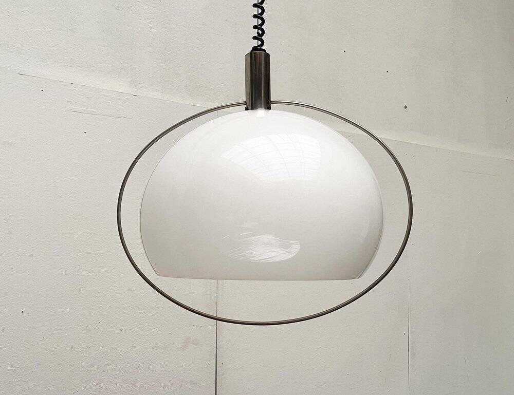 Swiss pendant lamp from the space age of the mid-century by Temde, 1960s