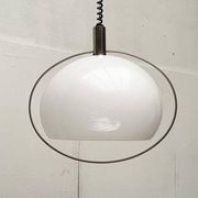Swiss pendant lamp from the space age of the mid-century by Temde, 1960s