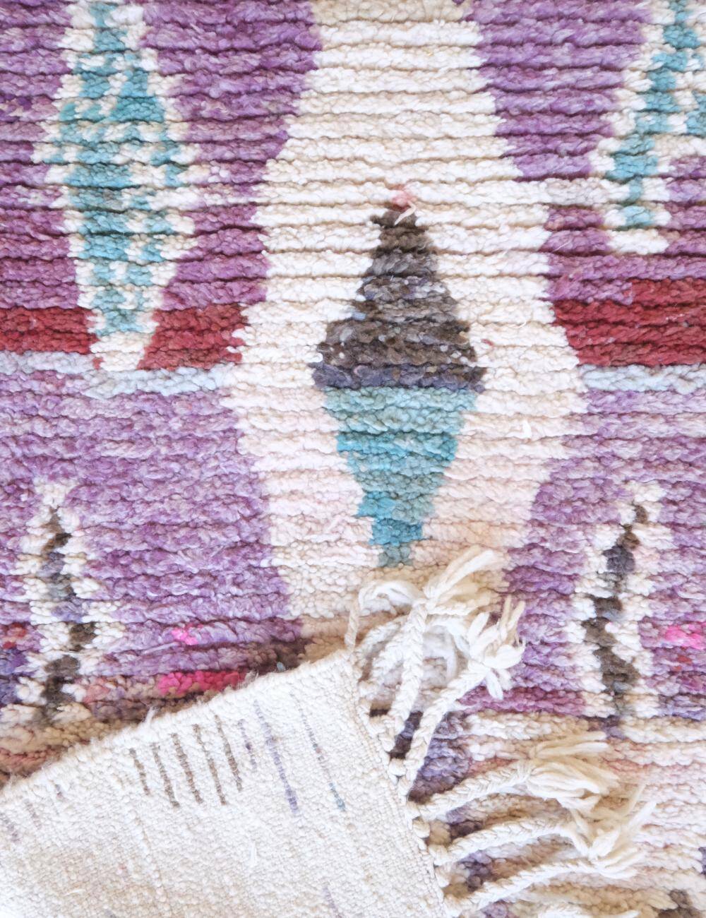 Berber Pastel Runner Rug - 388 x 72 cm