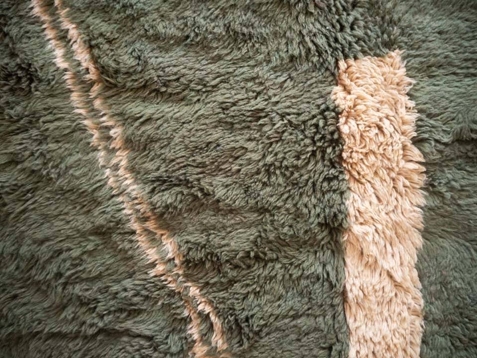 Tapis Doré beni ouarine fait main traditionnel 250cmx350cm