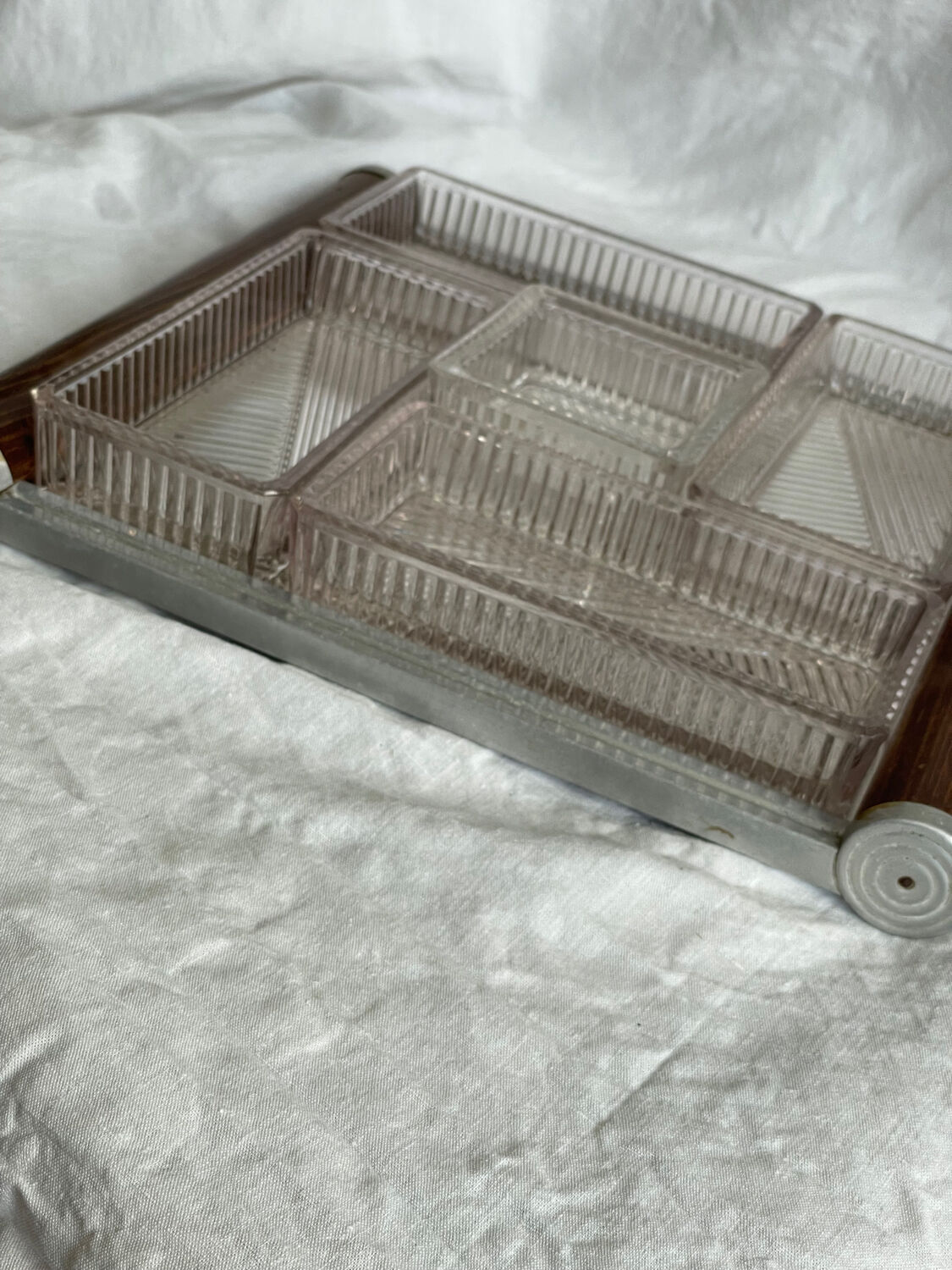 Art Deco aperitif servant tray