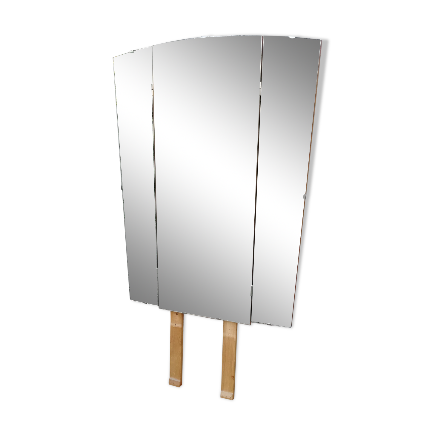 Vintage triptych mirror