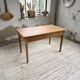 Bureau placage chêne 1950