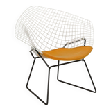 Diamond chair - yellow seatpad