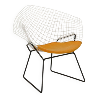 Diamond chair - yellow seatpad