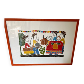 Brazilian lithograph