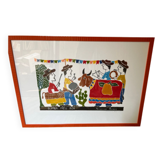 Brazilian lithograph