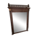 Miroir trumeau en bois massif