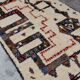 Tapis berbère abstrait fait main 263 x 150 cm