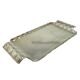 Art Deco tray, silver-plated brass, Szandrik, Hungary, 1930s.