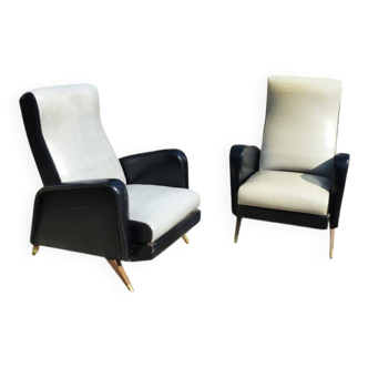 Fauteuil inclinable années 50
