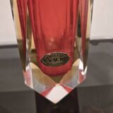 Vintage sommerso vase by flavio poli